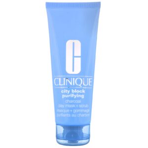 clinique city block purifying aktiivsöe mask ja koorija