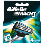 gilette mach3 varuterad 4tk